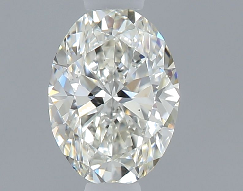 0.3 carat I-VS2 Natūralus Oval Deimantas (1)