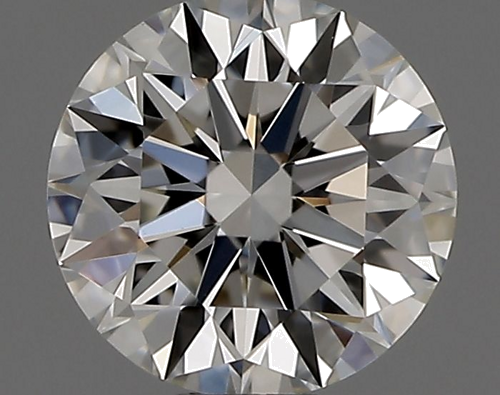 0.42 carat H-VVS2 Excellent cut Natūralus Round Deimantas (1)