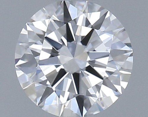 0.53 carat D-VVS1 Excellent cut Natūralus Round Deimantas (1)