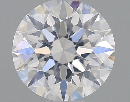 0.37 carat F-SI1 Excellent cut Natūralus Round Deimantas (1)