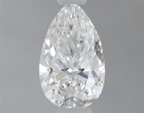 0.45 carat F-SI2 Natūralus Pear Deimantas (1)