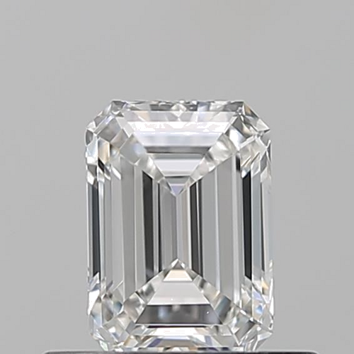 0.5 carat F-VVS2 Natūralus Emerald Deimantas (1)