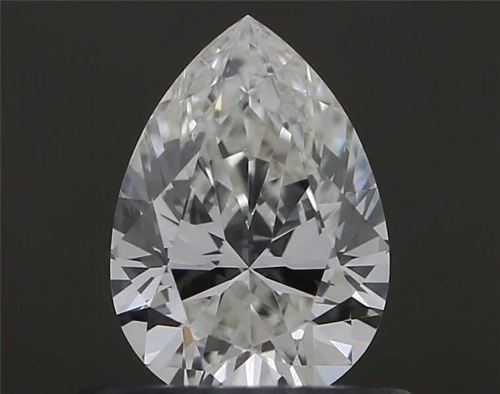 0.52 carat I-SI1 Natūralus Pear Deimantas (1)