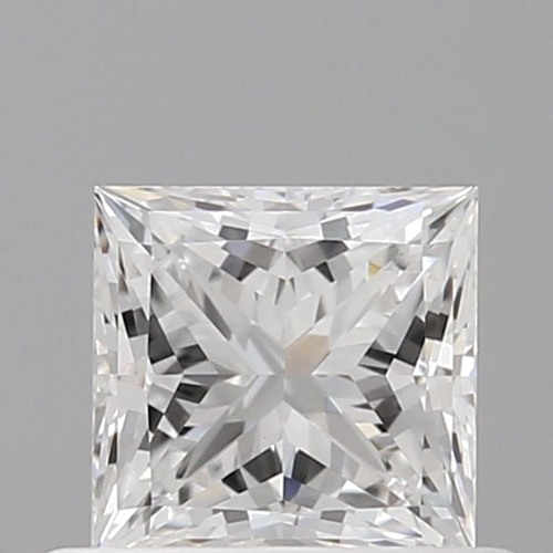 0.5 carat D-VS1 Natūralus Princess Deimantas (1)