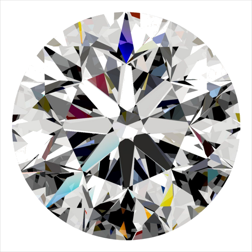 0.3 carat F-VS1 GD cut Natūralus Round Deimantas (1)