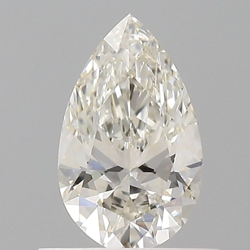 0.54 carat J-VVS2 Natūralus Pear Deimantas (1)