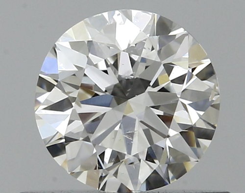 0.5 carat G-SI2 Excellent cut Natūralus Round Deimantas (1)