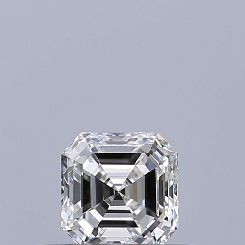 0.3 carat F-VVS1 Natūralus Asscher Deimantas (1)