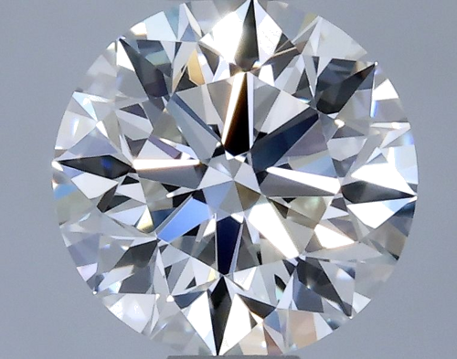 0.65 carat F-VVS2 Excellent cut Natūralus Round Deimantas (1)