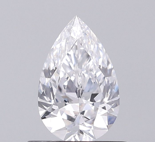 0.61 carat D-VS1 Natūralus Pear Deimantas (1)
