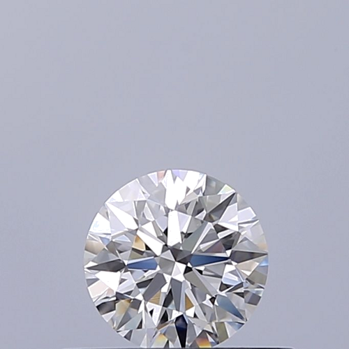 0.37 carat F-VVS1 Excellent cut Natūralus Round Deimantas (1)