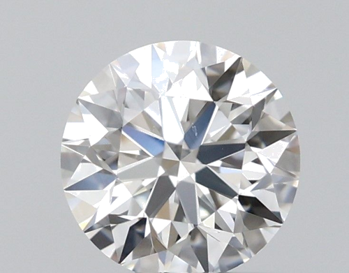 0.56 carat F-VVS2 Excellent cut Natūralus Round Deimantas (1)