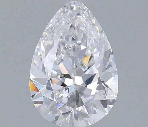 0.23 carat D-VS1 Natūralus Pear Deimantas (1)