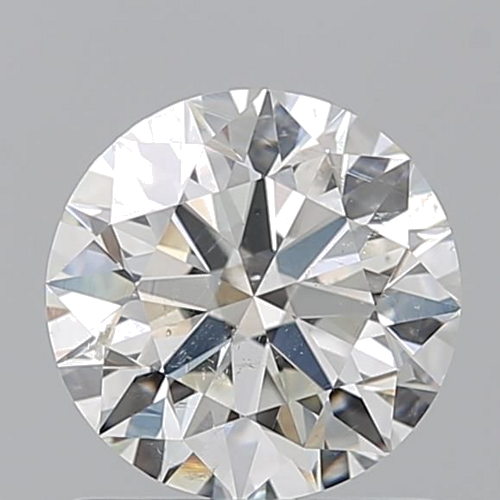 1.17 carat I-SI2 Excellent cut Natūralus Round Deimantas (1)