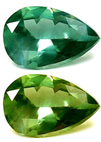 0.31 carat GREEN Pear Alexandrite (1)