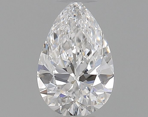 0.25 carat D-VVS1 Natūralus Pear Deimantas (1)