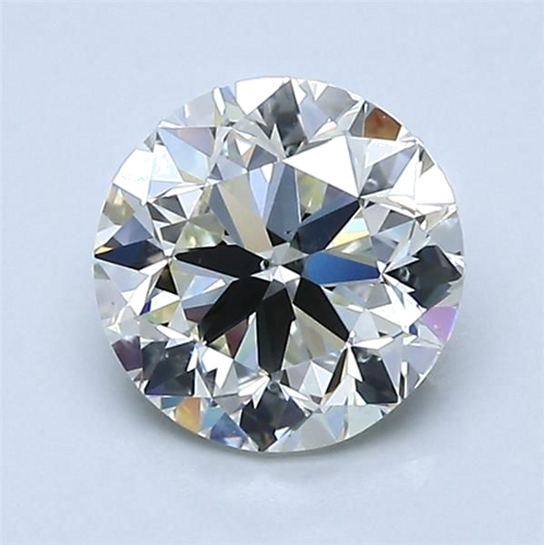 1.33 carat K-SI1 Very Good cut Natūralus Round Deimantas (1)