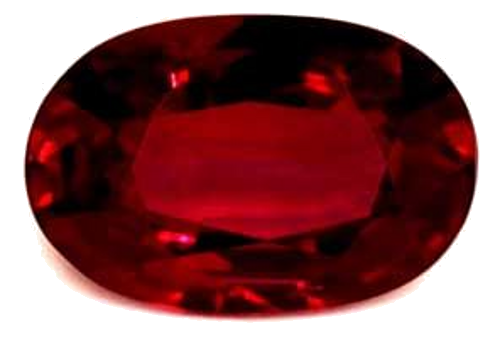 0.26 carat RED Oval Rubinas (1)