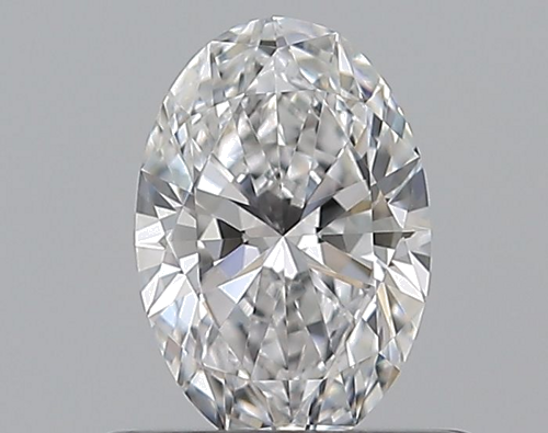 0.51 carat D-VVS1 Natūralus Oval Deimantas (1)