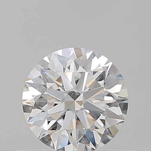 0.51 carat F-SI2 Excellent cut Natūralus Round Deimantas (1)