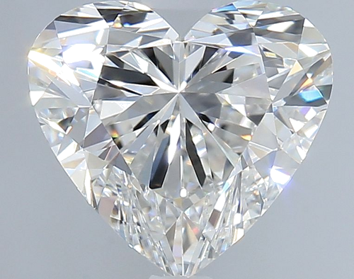 1.5 carat G-VS2 Natūralus Heart Deimantas (1)