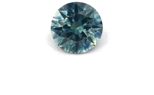 0.62 carat GREEN Round Safyras (1)