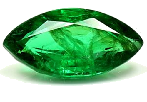 0.68 carat GREEN Marquise Smaragdas (1)