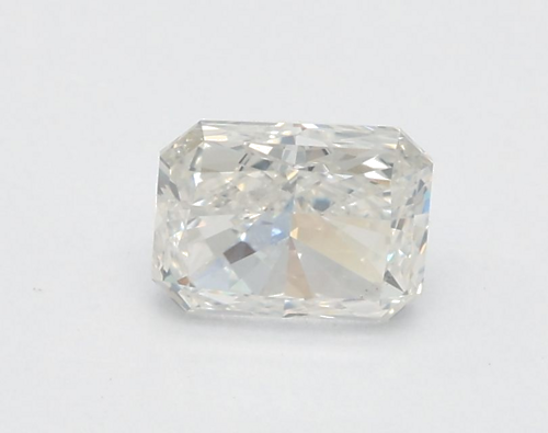 0.51 carat F-SI1 Natūralus Radiant Deimantas (1)