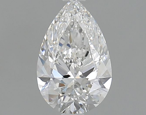 0.7 carat E-VS2 Natūralus Pear Deimantas (1)