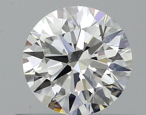 0.5 carat G-SI1 Excellent cut Natūralus Round Deimantas (1)
