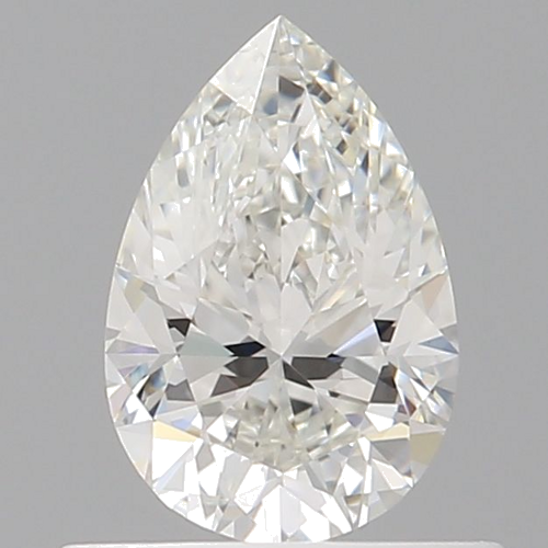 0.5 carat G-VVS1 Natūralus Pear Deimantas (1)