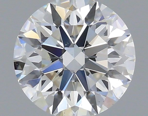 0.42 carat I-VS2 Excellent cut Natūralus Round Deimantas (1)