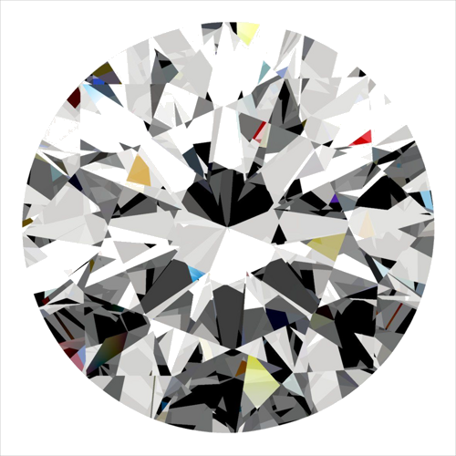 0.3 carat E-VS1 Excellent cut Natūralus Round Deimantas (1)