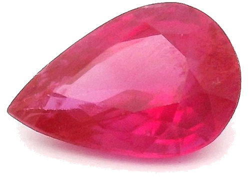 0.49 carat RED Pear Rubinas (1)