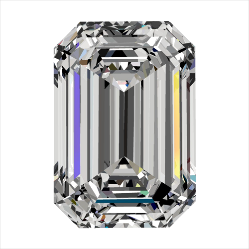 0.41 carat H-VVS2 Natūralus Emerald Deimantas (1)