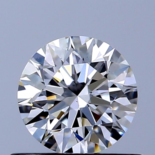 0.55 carat F-VS1 Excellent cut Natūralus Round Deimantas (1)