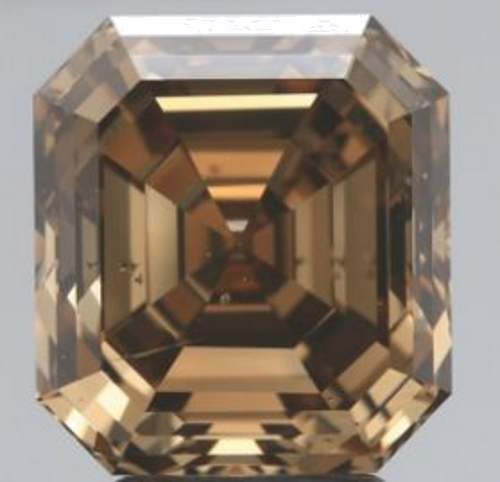 5.02 carat Fancy Brown-SI2 Natūralus Emerald Deimantas (1)