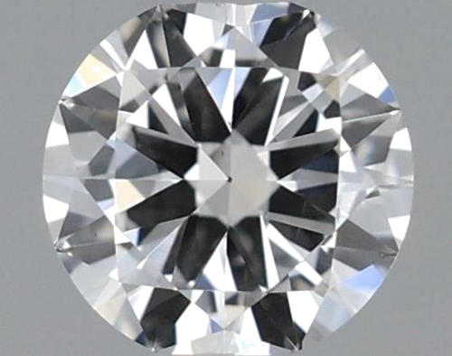 0.18 carat F-VVS2 GD cut Natūralus Round Deimantas (1)