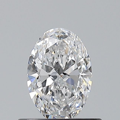 0.5 carat D-VS2 Natūralus Oval Deimantas (1)