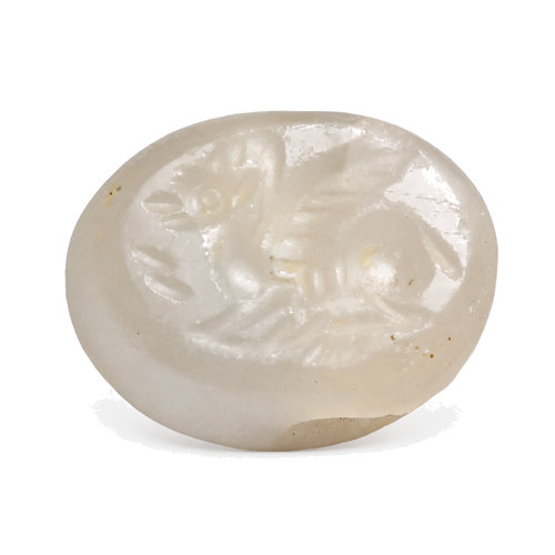 Sasanian agate seal, Persia, 3rd – 7th century AD (1)