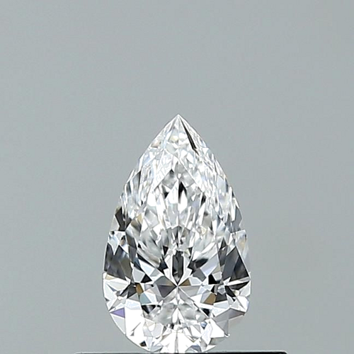 0.42 carat D-VS1 Natūralus Pear Deimantas (1)