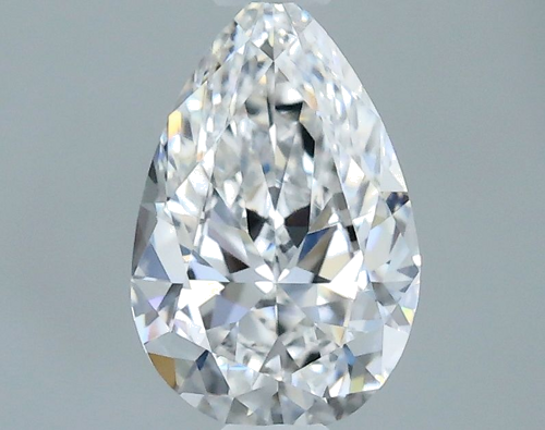0.4 carat D-VVS1 Natūralus Pear Deimantas (1)