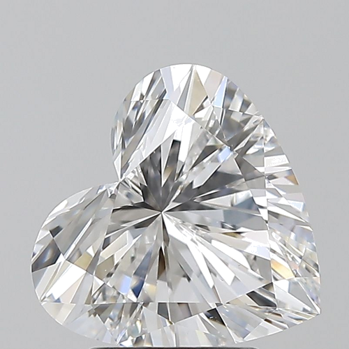 2.5 carat E-VS2 Natūralus Heart Deimantas (1)