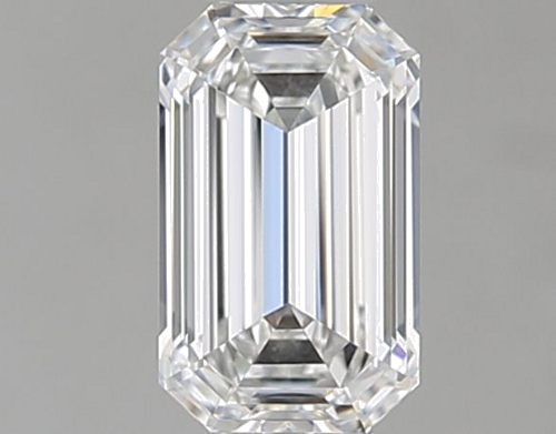 0.51 carat F-VVS1 Natūralus Emerald Deimantas (1)