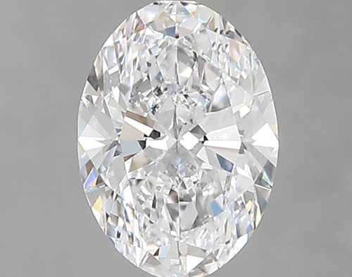 0.8 carat D-SI2 Natūralus Oval Deimantas (1)
