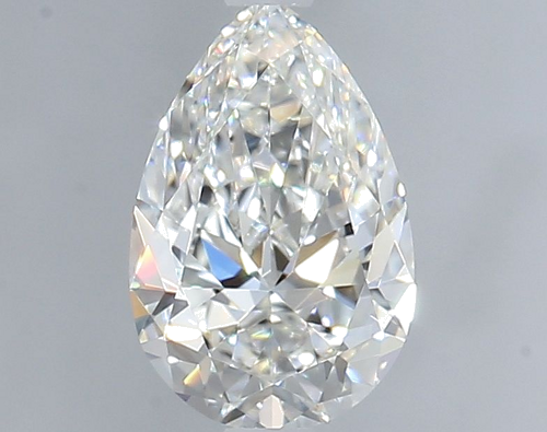 1.0 carat G-VVS1 Natūralus Pear Deimantas (1)