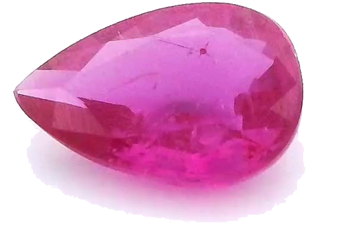 0.42 carat RED Pear Rubinas (1)