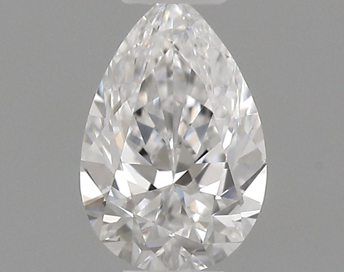 0.24 carat E-VVS1 Natūralus Pear Deimantas (1)