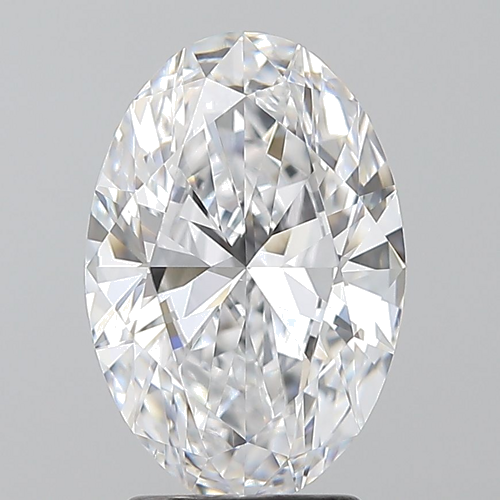 2.5 carat D-VS2 Natūralus Oval Deimantas (1)