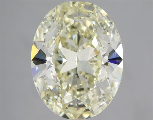 3.01 carat Fancy Light  Yellow-VVS2 Natūralus Oval Deimantas (1)
